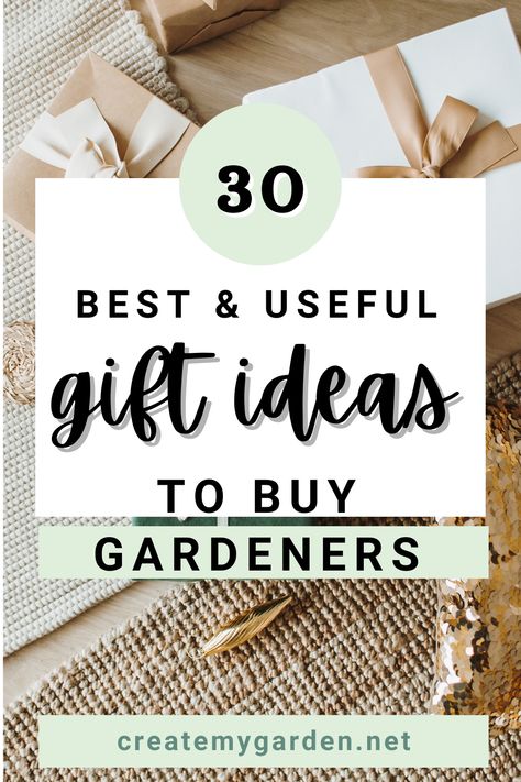 Are you looking for the perfect gift for the gardener in your life? Whether it's a novice or a seasoned green thumb, we've gathered the top 30 best and useful gifts for gardeners that are sure to please. From tools and accessories to planters and decorations, you'll find something for every gardener. So read on to find out how you give the perfect gift to your favorite gardener.🌱 Ideas, Gardening, Gardening Gift Baskets, Gardening Gifts For Mom, Best Gifts For Gardeners, Gifts For Gardeners Men, Clever Gift, Gifts For Elderly, Plant Lover Gift