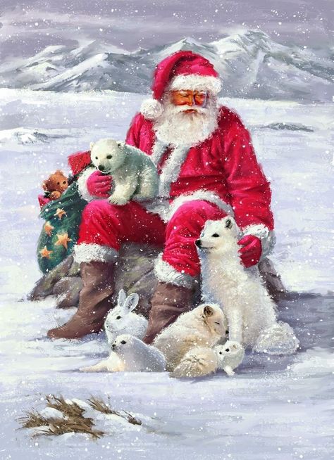 Christmas Love, Natal, Vintage, Merry Christmas And Happy New Year, Merry Christmas, Christmas Images, Christmas Animals, Christmas Joy, Christmas Holidays