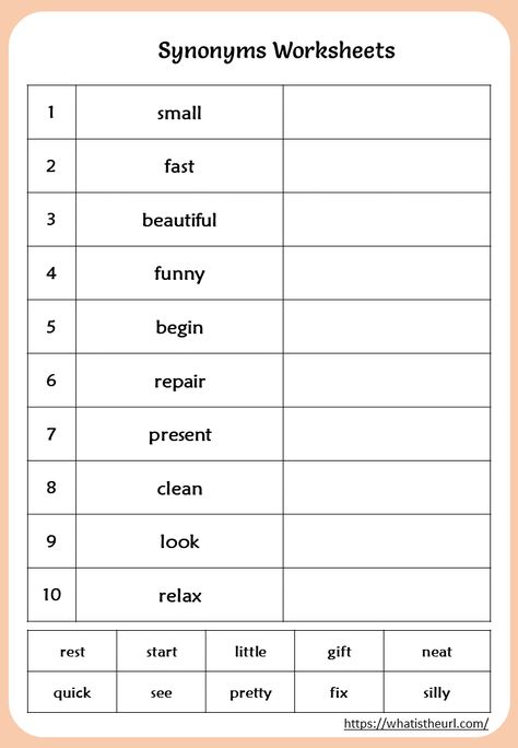 Summer, Worksheets, Synonyms And Antonyms, English Grammar, Synonym Worksheet, Grammar Lessons, Grammar Worksheets, English Grammar Worksheets, Grade Spelling