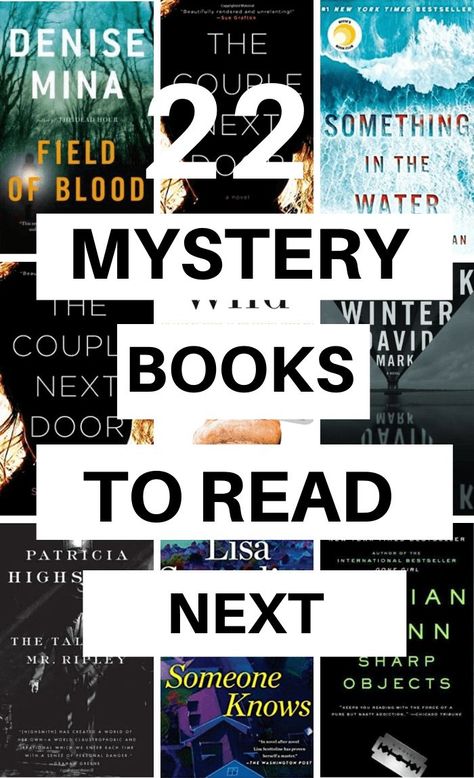 Mystery books to read - good books to read next if you want to be captured. A great book list of mystery novels you won't be able to put down. #books #mystery #thriller #booklist Reading, Thriller, Mystery Books Worth Reading, Best Mystery Books, Mystery Books For Adults, Best Mystery Novels, Good Mystery Books, Books You Should Read, Book Worth Reading