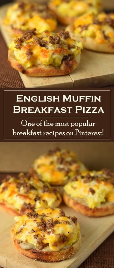 Muffin, Brunch, Pillsbury, Pizzas, Sandwiches, English Muffin Breakfast, Popular Breakfast Recipes, Breakfast Pizza Recipe, Breakfast Pizza