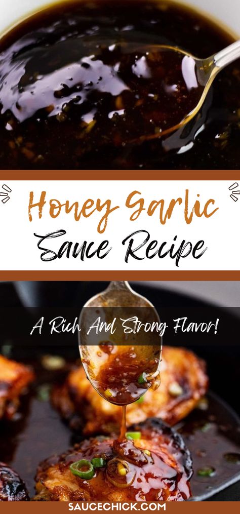 Honey Garlic Sauce recipe Dips, Honey Garlic Sauce, Honey And Soy Sauce, Honey Sauce, Garlic Dipping Sauces, Spicy Honey, Honey Sauce For Chicken, Garlic Sauce Recipe, Honey Garlic Meatballs