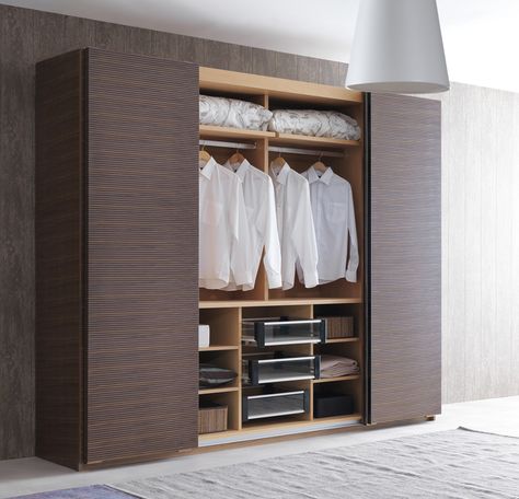 Imported from Turkey, this wardrobe represents sophistication with clean & rigorous lines. This unique wardrobe is made of walnut veneer wood. Two panel sliding door wardrobe Golf, Home Décor, Home, Design, Furniture Design, Bedroom, Sofa Design, Bed Design, Bedroom Furniture
