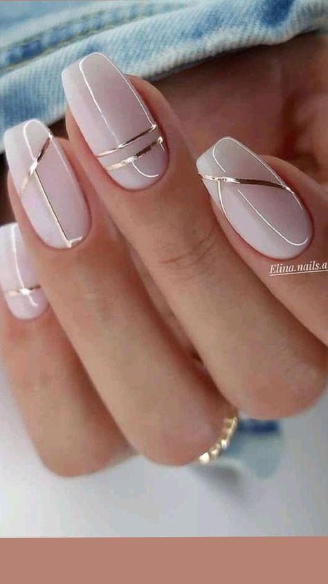 Nude Nails, Ongles, Trendy Nails, Classy Nails, Elegant Nails, Chic Nails, Pretty Nails, Work Nails, Trendy