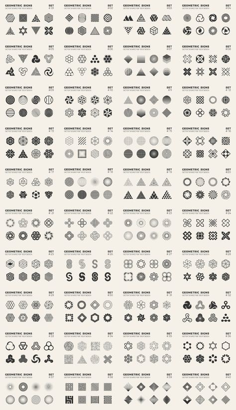 Geometric Signs for your Graphic Design Projects Logos, Design, Geometric Logo Design, Logo Shapes, Geometric Logo, Logo Design Inspiration, Graphic Design Logo, Logo Design, Geometric Graphic