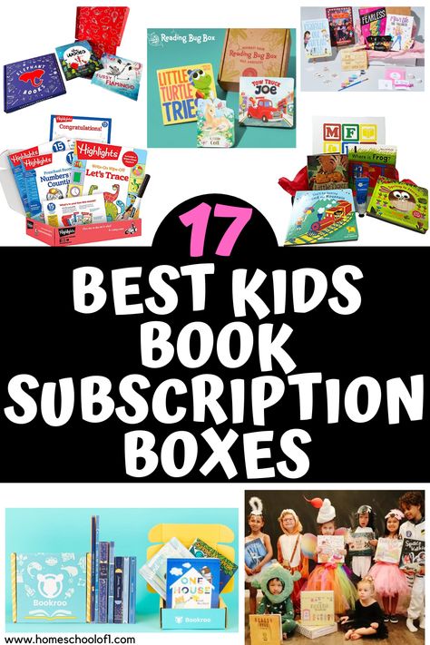 Discover a world of imagination with our curated list of the 17 best monthly children's book subscription boxes. These delightful boxes offer a wide variety of age-appropriate books, engaging activities, and surprises that will keep your little ones excited about reading. From interactive storybooks to educational themes, each subscription box is carefully crafted to nurture a love for reading and foster a sense of adventure. For kids aged 0-15 Book And Magazine, Reading, Best Children Books, Kids' Book, Kids Reading, Kids Reading Books, Kids Book Box, Monthly Book Subscription, Educational Books