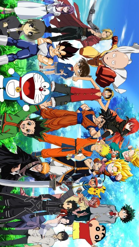 All Anime HD Cover Photo 💙 Anime Crossover HD Wallpaper Manga, Anime Wallpaper Phone, 1080p Anime Wallpaper, Anime Hd, Anime Naruto, Naruto Funny, Naruto, All Anime, Anime Cover Photo