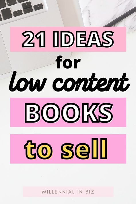 Low Content Book Ideas Diy, Workbook, Business Books, Ebook Writing, Promote Book, Content Writing, Book Publishing, Things To Sell, Ebooks Free Books
