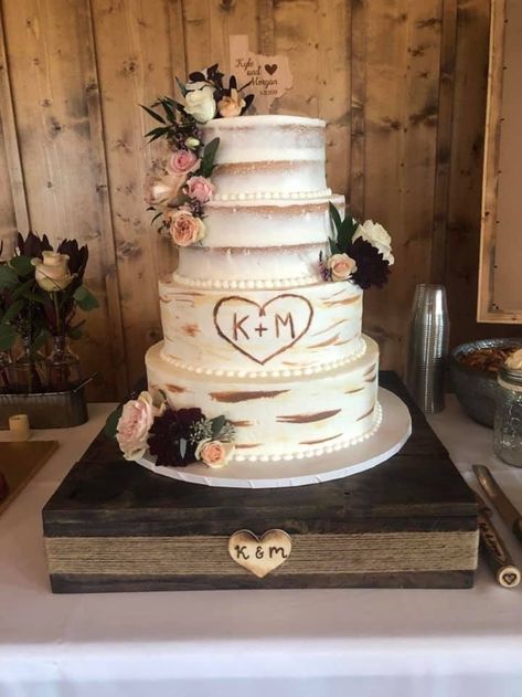 Rustic Wedding Cakes, Dessert, Rustic Cake Stands, Wooden Wedding Cake Stand, Rustic Wedding Cake Stand, Rustic Wedding Cake, Rustic Cake, Wooden Cake Stands, Farmhouse Wedding Cake