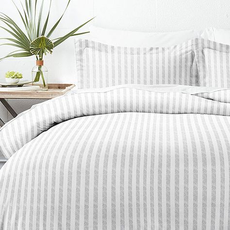 Casual Comfort Premium Ultra Soft Puffed Rugged Stripes Duvet Cover Set - JCPenney