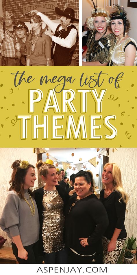 Adult Party Themes, Party Themes For Adults, Adult Party Ideas, Adults Party Theme, Staff Party Themes, Adult Birthday Party Themes, Fun Party Themes, Adult Party, Adult Birthday Party