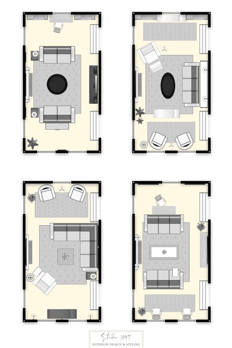 Living Room Furniture Layout, Narrow Living Room Ideas Layout, Family Room Layout, Narrow Living Room, Long Living Room Design, Living Room Floor Plans, Sofa Layout, Narrow Rooms, Living Room Arrangements