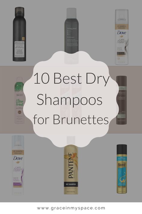 Dry shampoo is a must-have beauty staple, but for those with dark hair it is hit or miss. Here are the 10 best dry shampoos for brunettes! #fromhousetohaven #dryshampoo #dryshampoobrunette #darkhairdryshampoo Shampoo, Living Proof Dry Shampoo, Shampoo For Thinning Hair, Dry Shampoo Dark Hair, Best Shampoos, Best Dry Shampoo, Dry Shampoo Hairstyles, Good Dry Shampoo, Shampoos