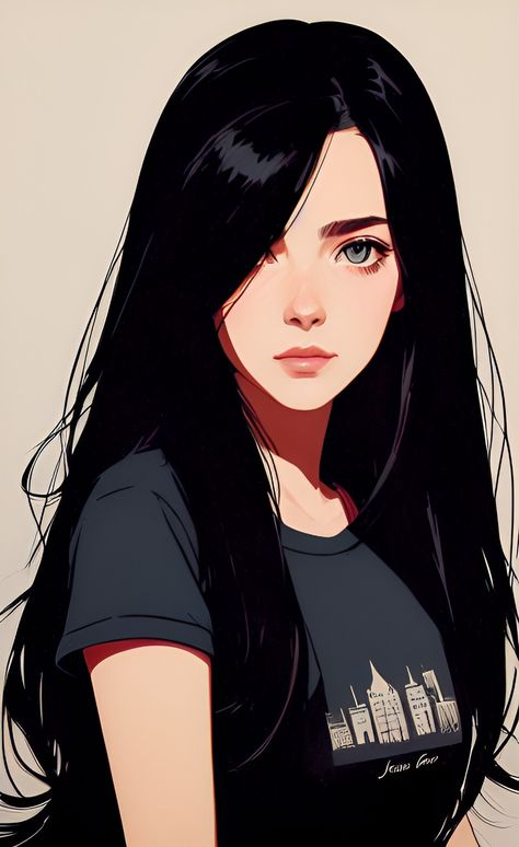 ArtStation - City Girl Anime Art, Manga, Character Art, Anime Girl, Female Art, Girls Cartoon Art, Anime Art Girl, Art Girl, Anime Drawings