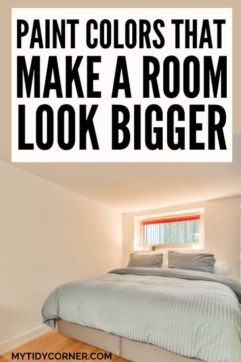 what paint colors make a room look bigger Design, Inspiration, Home Décor, Florida, Paint Colors For Living Room, Colors For Small Bedrooms, Best Bedroom Paint Colors, Best Color For Bedroom, Paint Colors By Room