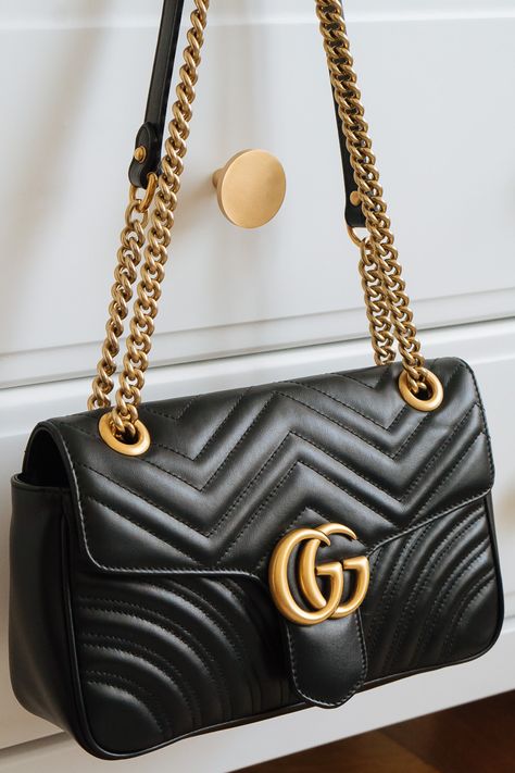 I Finally Pulled the Trigger At Gucci—Here’s What Bag I Committed to Louis Vuitton, Prada Handbags, Gucci Handbags, Gucci Purses, Gucci Bag, Chain Shoulder Bag, Gucci Marmont Bag, Gucci, Purses Crossbody