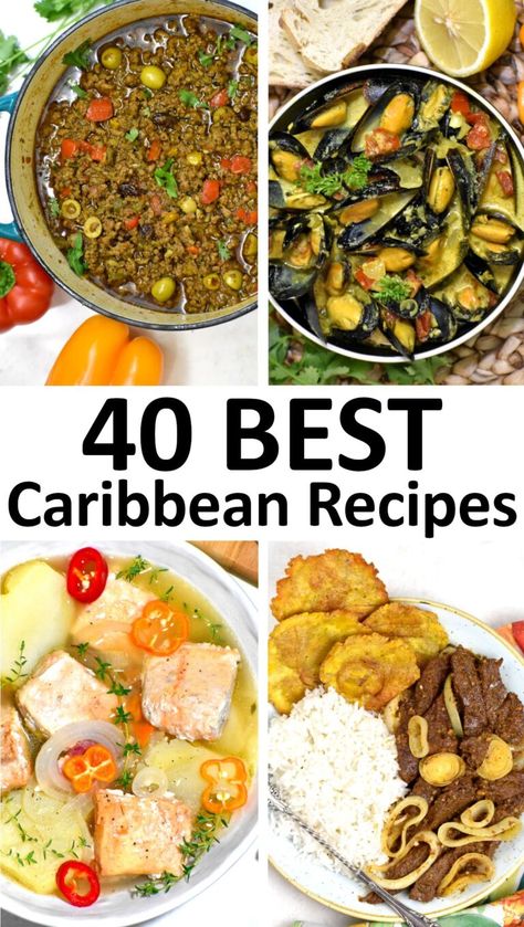 Puerto Rico, Caribbean Recipes, Ideas, Carribean Food, Caribbean Food, Island Food, Caribbean Rice, Carribean Chicken, Jamaican Dishes