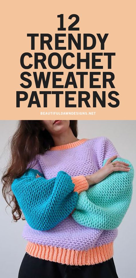 Boho, Crochet, Tops, Free Crochet Sweater Patterns, Crochet Sweaters, Crochet Sweater Free, Crochet Sweater Pattern Free, Crochet Sweater Patterns, Crochet Sweater Design