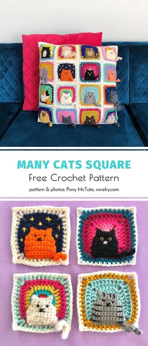 Granny Squares, Crochet Squares, Crochet, Granny Squares Pattern, Granny Square Pattern Free, Granny Square Patterns, Granny Square Projects, Granny Square Crochet Patterns, Free Crochet Pattern