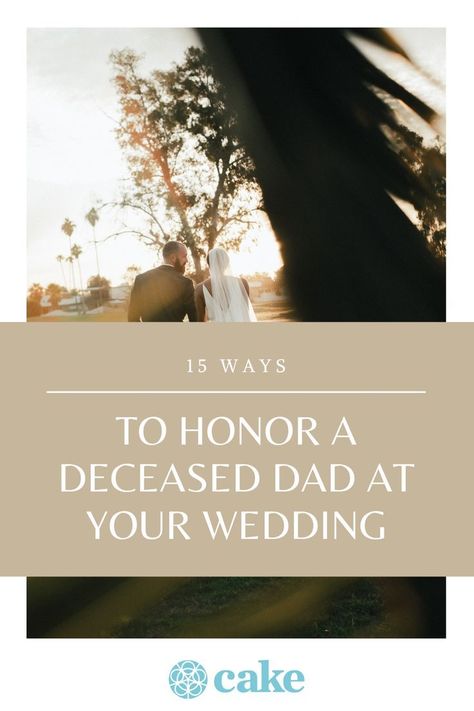 Wedding Memorial Ideas Dad, Father Of The Bride, Wedding Remembrance, Wedding Memorial, Celebration Of Life, In Memory Of Dad, Remembering Dad, Mother Of The Groom, Bride Gifts