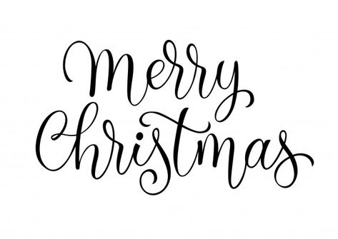 Merry christmas calligraphy Vector | Free Download Christmas Greetings, Christmas Lettering, Merry Christmas Calligraphy, Christmas Fonts, Merry Christmas Card, Merry Christmas Sign, Christmas Calligraphy, Christmas Words, Christmas Svg
