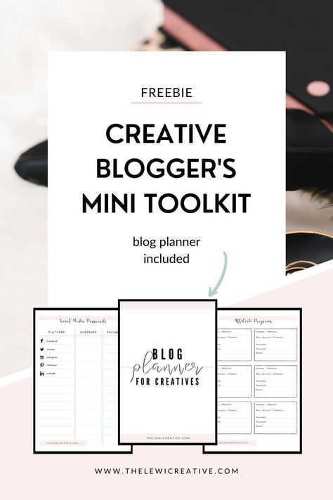 Are you looking for free tools and resources you can use to help you start your own blog? Go ahead and download my Mini Creative Blogger's Toolkit for free which includes: List of Free Blogging Tools and Resources, 5 Free Pinterest Templates, Facebook Groups for Bloggers & Creatives You Should Join, Blog Planner, and Color Palettes for Inspiration! #freebie #freetools #freeresources #blogtools #pindesigns #blogplanner Blogging For Beginners, Blog Writing, Study Planner, Marketing Tips, Free Blog, Free Tools, Website, Blog, Productivity