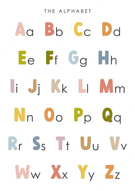 Worksheets, Pre K, Alphabet Charts, Alphabet For Kids, Alphabet Poster, Alphabet Posters, Alphabet Print, Alphabet Kindergarten, Alphabet Activities