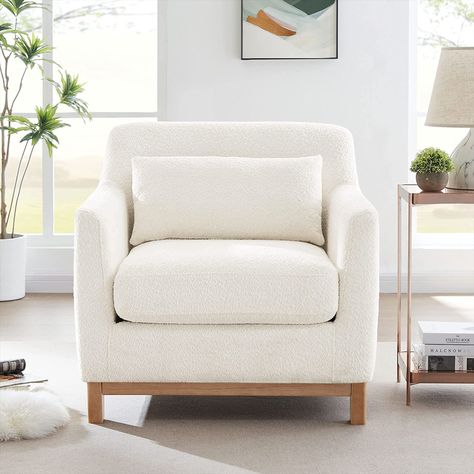 As an Amazon Associate, I earn from qualifying purchases Single Sofa Chair, Sofa Chair, Single Seat Sofa, Upholstered Arm Chair, Velvet Armchair, Accent Chairs For Living Room, Armchair Bedroom, Single Sofa, White Accent Chair
