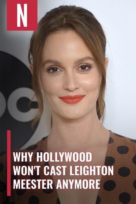 Though she was in her twenties when she snagged her iconic role, Leighton Meester became known as a teen queen in the late 2000s after starring on Gossip Girl. The actress, with a loyal fan base and heaps of talent, should have continued ruling the small screen. So how come she started disappearing from the spotlight instead? #leightonmeester Long Hair Styles, Leighton Meester, Hair Styles, Dark Hair, Girl Hairstyles, Beautiful Eyes, Latest Makeup, Cool Hairstyles, Girls Makeup