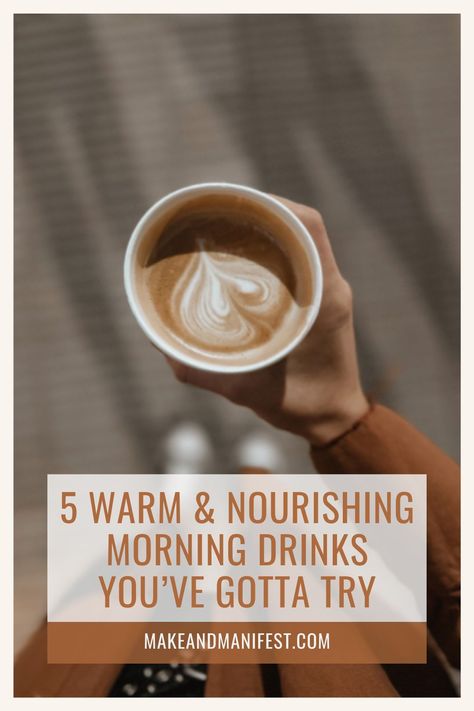 Delicious & nourishing & warm morning drinks…yes please! Nothing says fall like a cup of steamy, frothy goodness, and these coffee (and coffee alternative) recipes will have you more than happy to skip the Starbucks line. Starbucks, Coffee, Drinking, Alternative, Morning Drinks, Caffeine Free, Green Tea Benefits, Coffee Drinks, Raw Milk