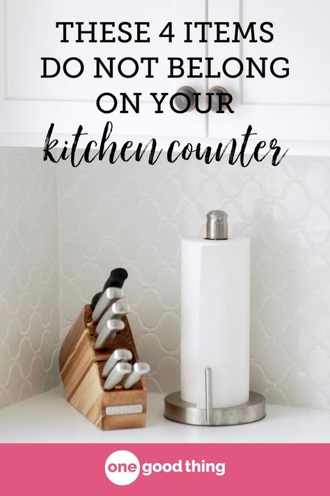 Inspiration, Layout, Design, Ideas, Home, Declutter Kitchen Counter, Declutter Kitchen, What To Put On Kitchen Counters, Countertop Organization