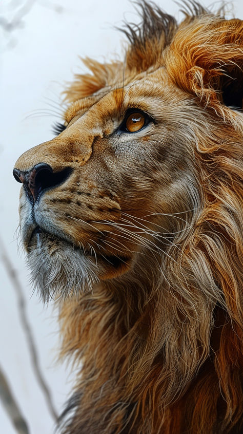 An illustrative portrait of a lion showcasing its strength and grace, symbolizing the majestic roar of the wild. Lions, Wild Lion, Lion, Majestic Animals, Lion Photography, Lion Pictures, Tiger, Lion Images, Lions Photos