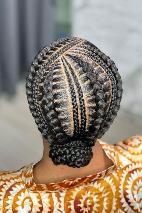 This classic hairstyles seamlessly blends African heritage with contemporary elegance, making it a must-have in every stylish. Visit our page for more styles Braided Hairstyles, Braided Hairstyles For Black Women Cornrows, Braided Cornrow Hairstyles, Braided Hairstyles Updo, Braided Hairstyles For Teens, Cornrow Updo Hairstyles, Cornrows Braids For Black Women, Braided Bun Hairstyles, African Hair Braiding Styles