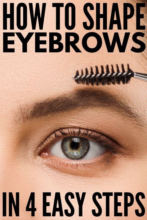 How to Shape Eyebrows in 4 Easy Steps! | Perfect for beginners, we’re sharing our best step by step tips to teach you how to shape your brows with tweezers, with scissors, and with makeup at home. If you want natural looking brows to compliment your face shape, we’re also teaching you how to grow your eyebrows, how to draw eyebrows, and the best brow products to invest in, including pencils, powders, and brushes! #eyebrows #brows #eyebrowhacks #eyebrowshaping Brows, Eye Make Up, Amigurumi Patterns, Retro, Eyebrows, Mascara, Instagram, Eyebrow Hacks, Eye Makeup