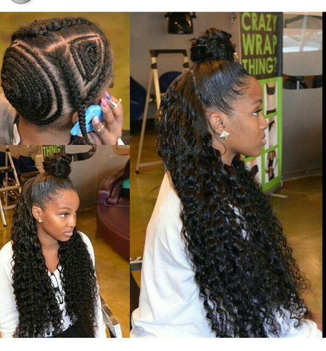 20 Vixen Sew In Weave Installs We Are Totally Feeling On Pinterest [Gallery] Hair Styles, Long Hair Styles, Weave Hairstyles, Sew In Hairstyles, Straight Hairstyles, Curly Hair Styles, Hair Dos, Natural Hair Styles, Pretty Hairstyles