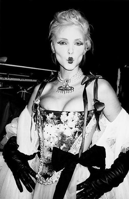 Roxanne Lowit - Vivienne Westwood Show, Paris | Amazing photo Amazing clothing http://www.1stdibs.com/art/photography/ Punk, Instagram, Vivienne Westwood, Fashion, Girl, Lovely, Adorable, Person, Face