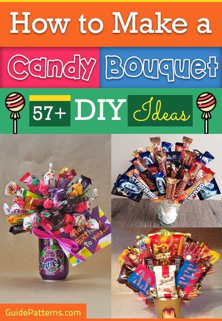 Chocolates, Crochet, Diy Bouquet, Crochet Trim, Candy Bouquet Diy, Diy Candy, Candy Gift Baskets, Candy Gifts Diy, Valentines Candy Bouquet