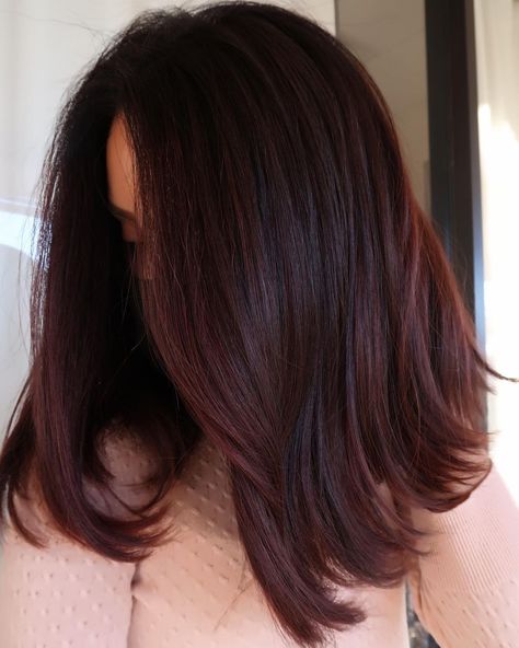 Balayage, Ombre, Instagram, Balayage Hair, Red Balayage Hair, Hair Color Auburn, Hair Color Burgundy, Hair Color For Black Hair, Ginger Hair Color