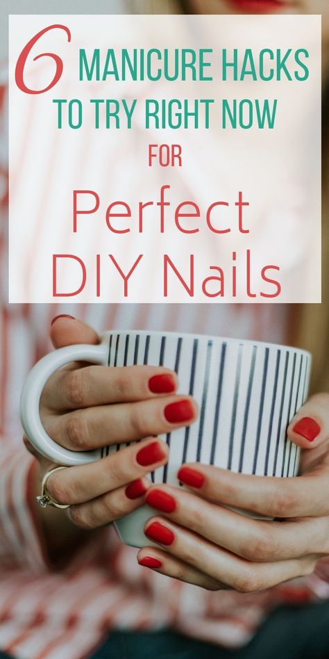 Whether you're seeking perfect fall nails or simply need to up your DIY manicure game, check out these easy hacks to get beautiful, well-groomed claws. Pedicure, Diy, Manicures, Dressing Table, Diy Manicure, Nail Hacks, Diy Nails, Manicure Tips, Gel Manicure