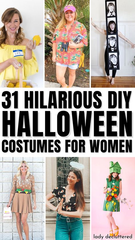 31 Hilarious DIY Halloween Costumes for Women