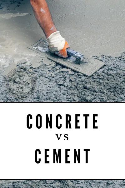 Cement vs Concrete: What Is The Difference? - The Clever Homeowner Exterior, Design, Garages, Outdoor, Concrete Mix Ratio, Concrete Countertops, Concrete Refinishing, Concrete Topping, Concrete Finishes