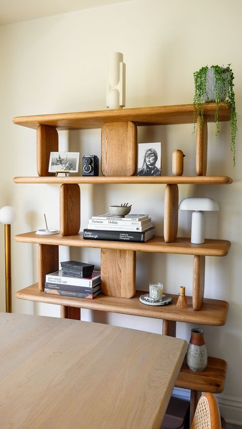 Bauhaus, Interior, Modern Bookshelf, Contemporary Bookcase, Furniture Inspiration, Bookcase Shelves, Modern Bookcase, Bookcase Design, Styling Bookshelves