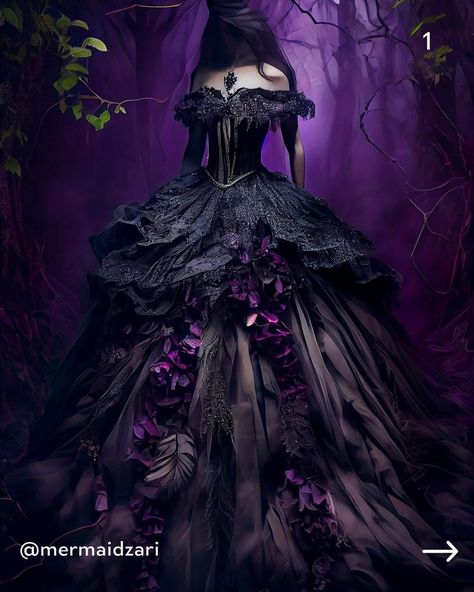 Fairytale Dress, Pretty Prom Dresses, Fantasy Gowns, Gothic Dress, Fantasy Dress, Fantasy Dresses, Fancy Dresses, Prom Dress Inspiration, Beautiful Dresses