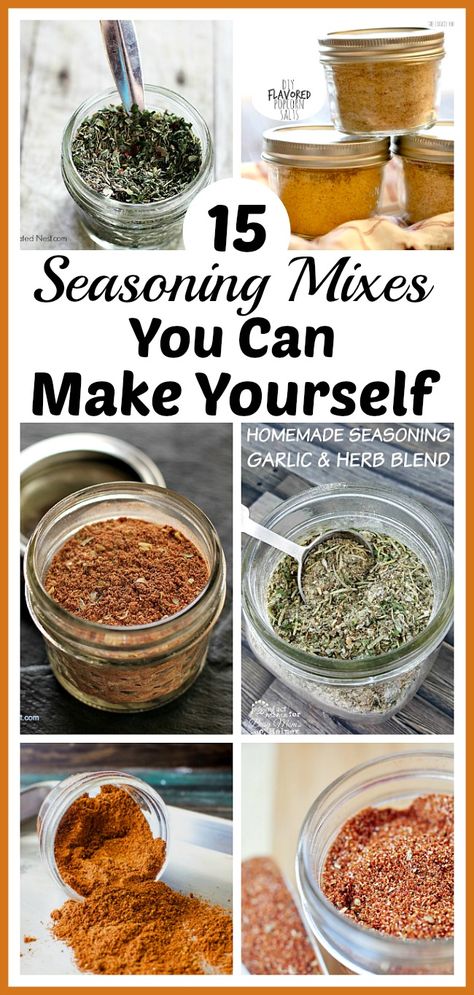 Dips, Vinaigrette, Chutney, Homemade Dry Mixes, Spice Blends Recipes, Homemade Spices, Spice Mix Recipes, Homemade Spice Mix, Homemade Spice Blends