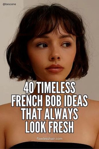There are lots of different ways to wear a short bob with bangs. Here's all the inspo you need to refresh your look with this easy and versatile haircut. Bob, Haar, Blond, Capelli, Bob Haircut With Bangs, French Bob, French Haircut, Bob Style Haircuts, Short Bob Haircuts