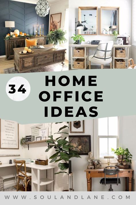 Home Office Designs to Boost your Productivity Design, Home Office, Architecture, Small Office Ideas Business Work Spaces, Small Home Office Ideas For Women, Office Ideas For Home, Small Office Space In Bedroom, Office Ideas For Work, Tiny Office Space Ideas