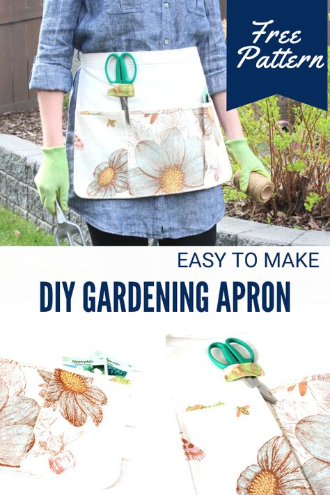 Couture, Sewing Projects, Ideas, Diy, Gardening, Patchwork, Sewing Aprons, Diy Apron, Diy Sewing Projects
