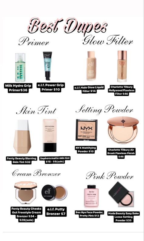 Dupes, Perfume, Eye Make Up, Beauty Dupes, Glow, Best Drugstore Makeup, Best Makeup Products, Makeup Help, Drugstore Makeup Dupes