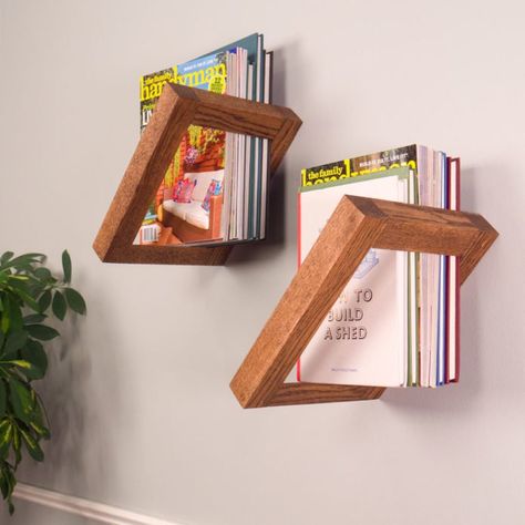 Bibliotheque Wood Crafts, Wood Projects, Woodworking, Bookshelves, Woodworking Projects, Workshop, Wood Diy, Floating Bookshelves, Home Projects