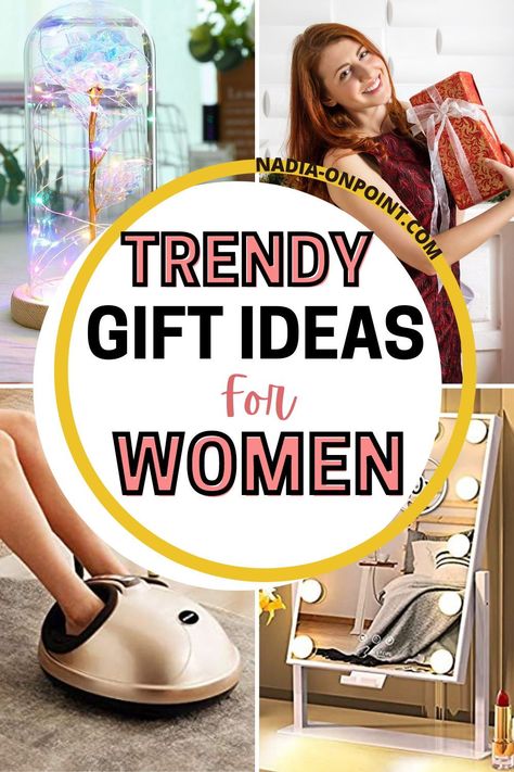 Looking for some Gift Ideas for Women? Here are some of the best Gifts for Women, find the best trendy gifts for mom, wife, girlfriend, sister, Bffs. They will love every single item on the list. They will also make perfect Christmas gifts. Surprise her with the best gift ideas. #gift #forher #women #giftforher #giftideas #bestgifts #giftguide #christmas Best Gifts For Women, Gifts For Young Women, Best Gifts For Her, Gifts For Ladies, Gift Ideas For Women, Best Gift For Women, Wife Gift Ideas, Best Gifts For Girls, Gifts For Women